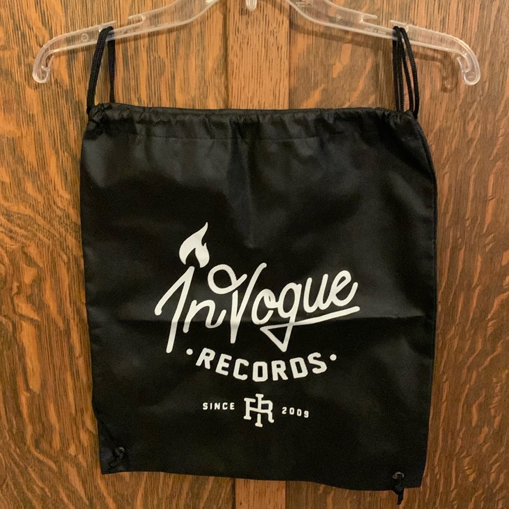 InVogue Records 2009 Drawstring backpack NWOT
